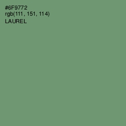 #6F9772 - Laurel Color Image