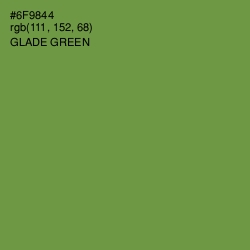 #6F9844 - Glade Green Color Image