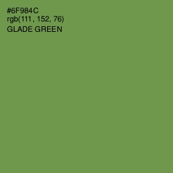 #6F984C - Glade Green Color Image