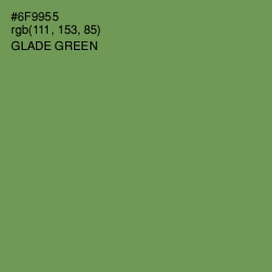 #6F9955 - Glade Green Color Image