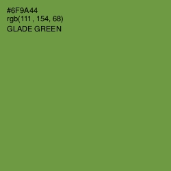 #6F9A44 - Glade Green Color Image