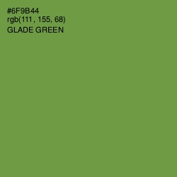 #6F9B44 - Glade Green Color Image