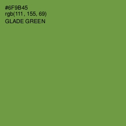 #6F9B45 - Glade Green Color Image