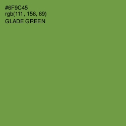 #6F9C45 - Glade Green Color Image