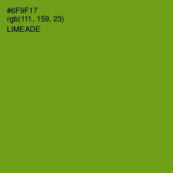 #6F9F17 - Limeade Color Image