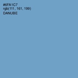 #6FA1C7 - Danube Color Image