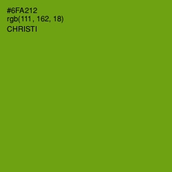 #6FA212 - Christi Color Image