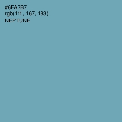 #6FA7B7 - Neptune Color Image