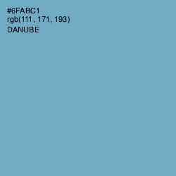 #6FABC1 - Danube Color Image