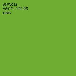 #6FAC32 - Lima Color Image