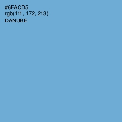 #6FACD5 - Danube Color Image