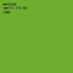 #6FAD2E - Lima Color Image