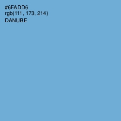#6FADD6 - Danube Color Image