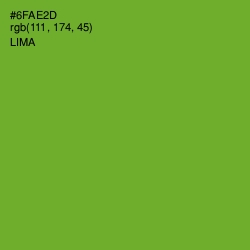 #6FAE2D - Lima Color Image