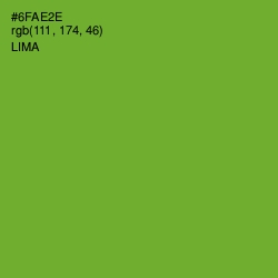 #6FAE2E - Lima Color Image
