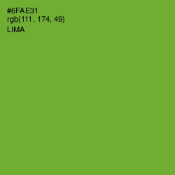 #6FAE31 - Lima Color Image