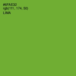 #6FAE32 - Lima Color Image