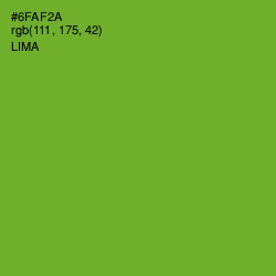 #6FAF2A - Lima Color Image