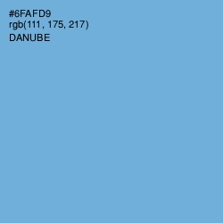 #6FAFD9 - Danube Color Image