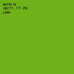 #6FB119 - Lima Color Image