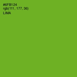 #6FB124 - Lima Color Image