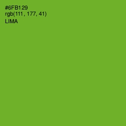 #6FB129 - Lima Color Image