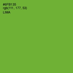#6FB135 - Lima Color Image