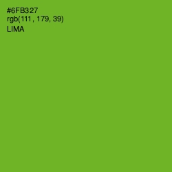#6FB327 - Lima Color Image
