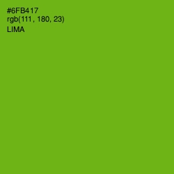 #6FB417 - Lima Color Image