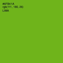 #6FB41A - Lima Color Image