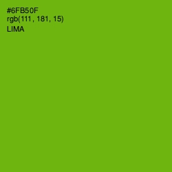 #6FB50F - Lima Color Image