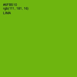 #6FB510 - Lima Color Image