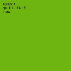 #6FB511 - Lima Color Image