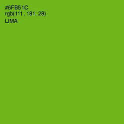 #6FB51C - Lima Color Image