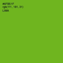 #6FB51F - Lima Color Image