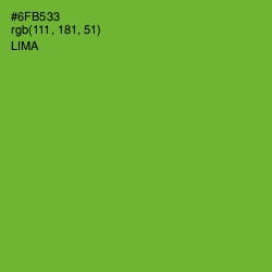 #6FB533 - Lima Color Image