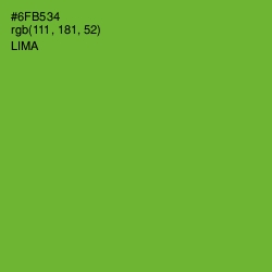 #6FB534 - Lima Color Image