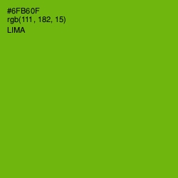 #6FB60F - Lima Color Image