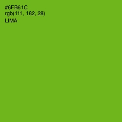 #6FB61C - Lima Color Image