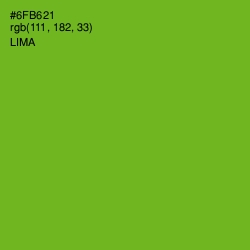 #6FB621 - Lima Color Image