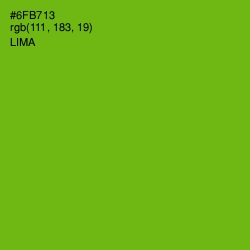 #6FB713 - Lima Color Image