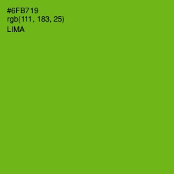 #6FB719 - Lima Color Image