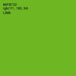 #6FB722 - Lima Color Image