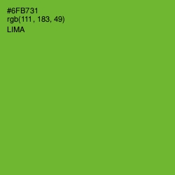 #6FB731 - Lima Color Image