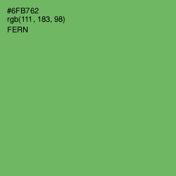 #6FB762 - Fern Color Image