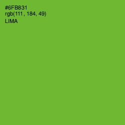 #6FB831 - Lima Color Image