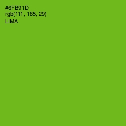 #6FB91D - Lima Color Image