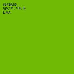 #6FBA05 - Lima Color Image