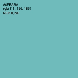 #6FBABA - Neptune Color Image