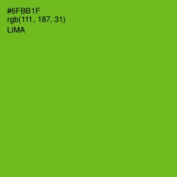 #6FBB1F - Lima Color Image